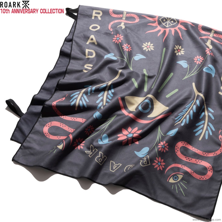 ROARK "O,R,O,M" TOWEL [ROARK 10th Anniversary Collection]