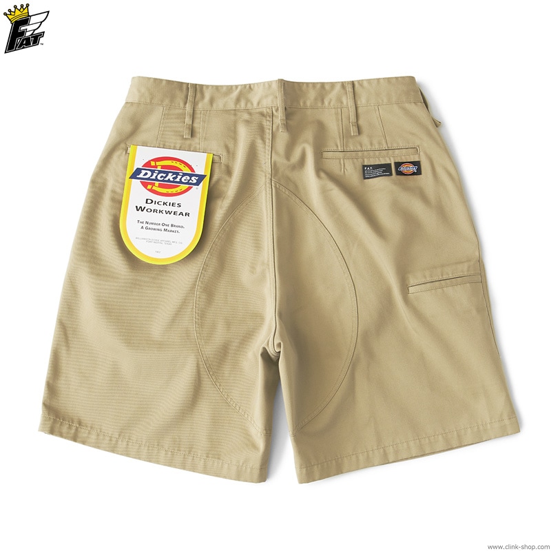 F.A.T.  Dickies "SHORTIES" (BEIGE) [F32010-PN14]