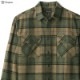 BRIXTON BOWERY L/S FLANNEL (EVERGREEN)