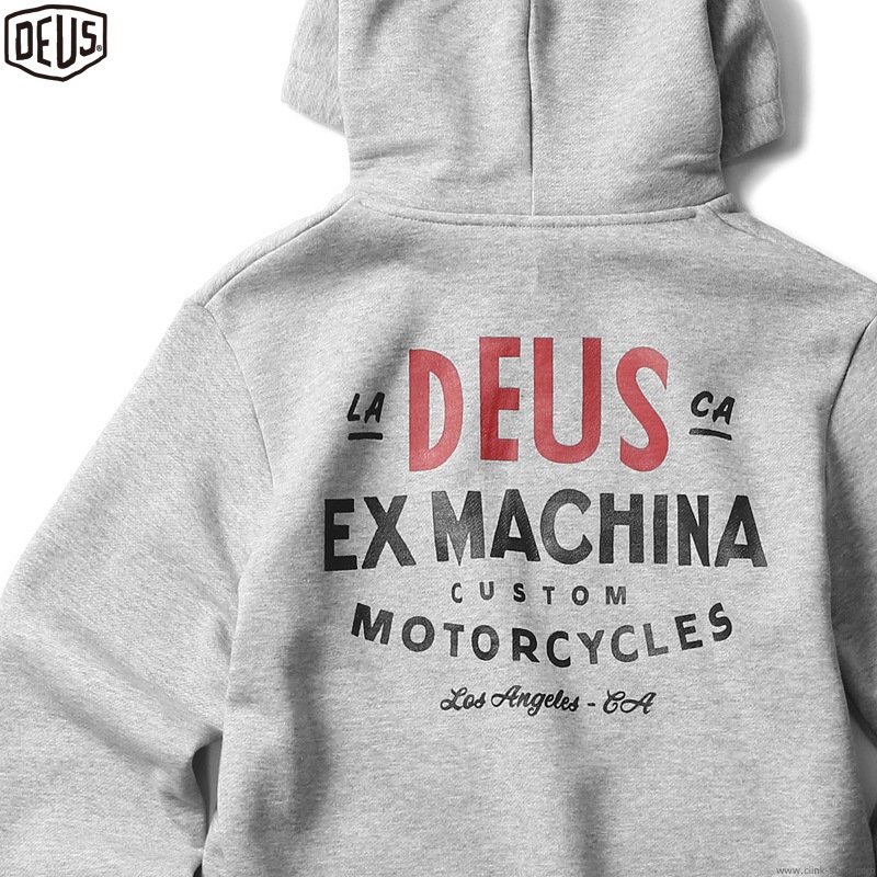 CLINK｜DEUS EX MACHINA SENTIMENTS HOODIE (GREY MARLE)｜東京