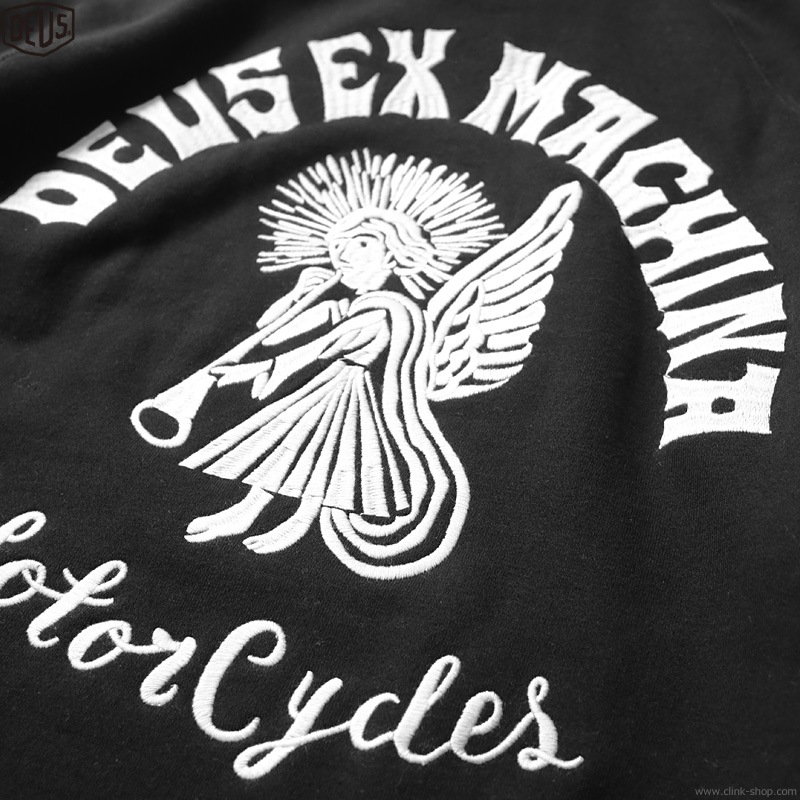 Devil'n Bass 00s y2k パンク ゴシック お兄系 ライダース CLINK｜DEUS EX MACHINA DEVIL ADDRESS HOODIE (BLACK)｜東京・吉祥寺