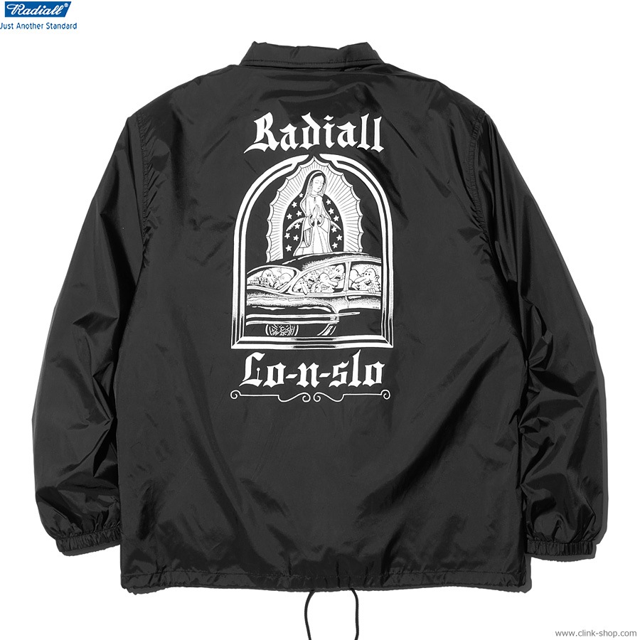 CLINK｜RADIALL LO-N-SLO - WINDBREAKER JACKET (BLACK) [RAD-23AW