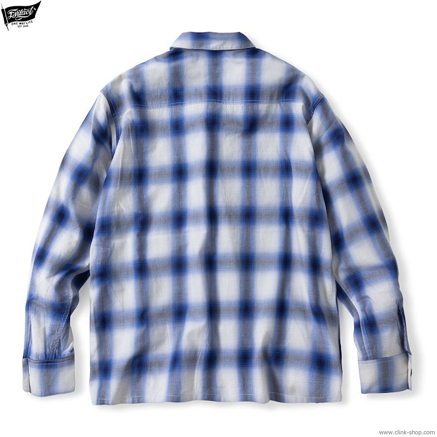 EVILACT OMBLE SHIRT (BLUE) [EA-WFRSS-S01]