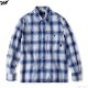 EVILACT OMBLE SHIRT (BLUE) [EA-WFRSS-S01]