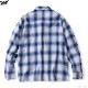 EVILACT OMBLE SHIRT (BLUE) [EA-WFRSS-S01]