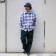 EVILACT OMBLE SHIRT (BLUE) [EA-WFRSS-S01]
