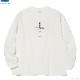 RADIALL TRUE DEAL POT - CREW NECK T-SHIRT L/S (WHITE) [RAD-24AW-CUT010]