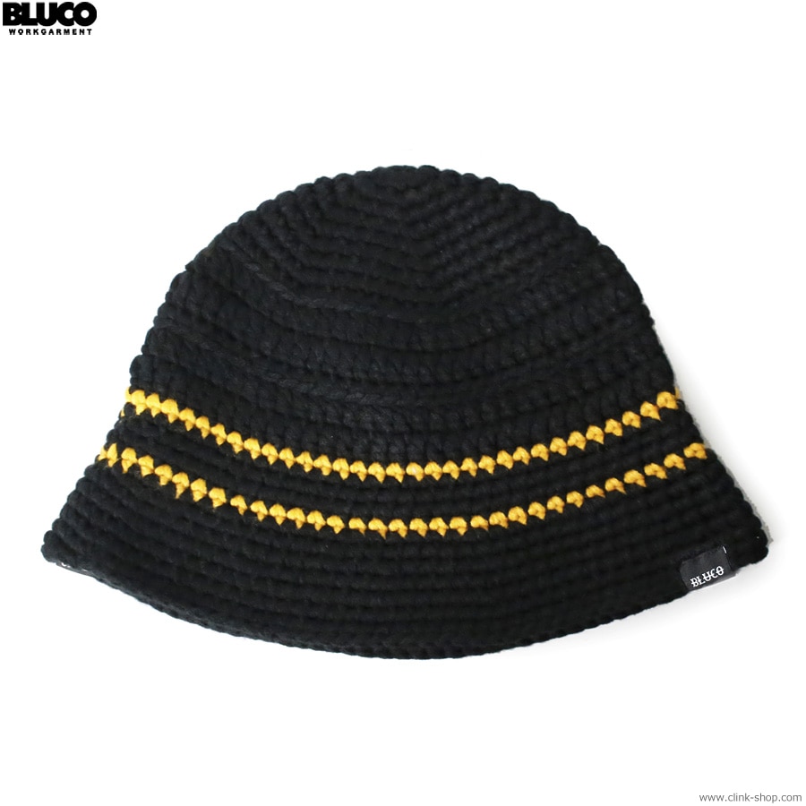 BLUCO(ブルコ)『CRUSHER HAT』BLACK - IVORY 1_000000007203.jpg?1731129867