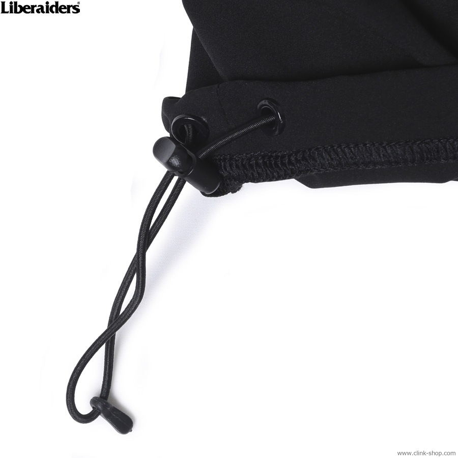 LIBERAIDERS 4WAY STRETCH POCKET TEE (BLACK) # 71602
