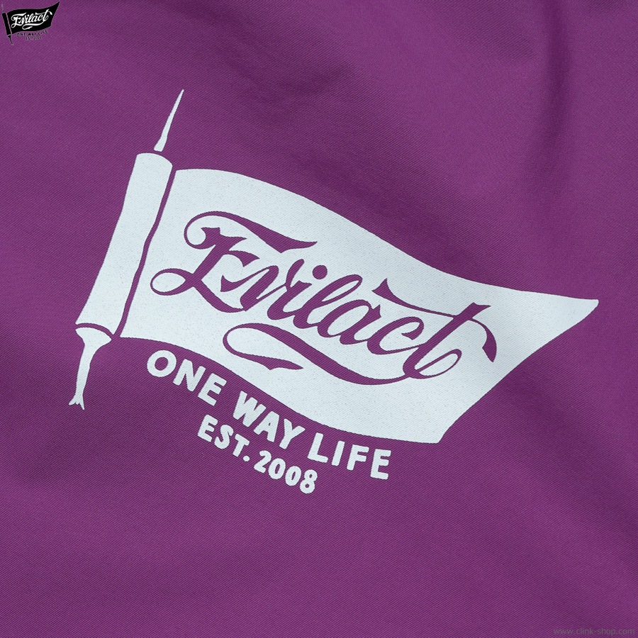 EVILACT BANDANA COACH JKT (PURPLE) [EA26-ACT1-J03]