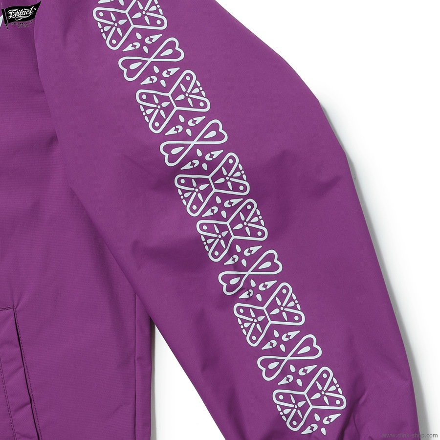 EVILACT BANDANA COACH JKT (PURPLE) [EA26-ACT1-J03]
