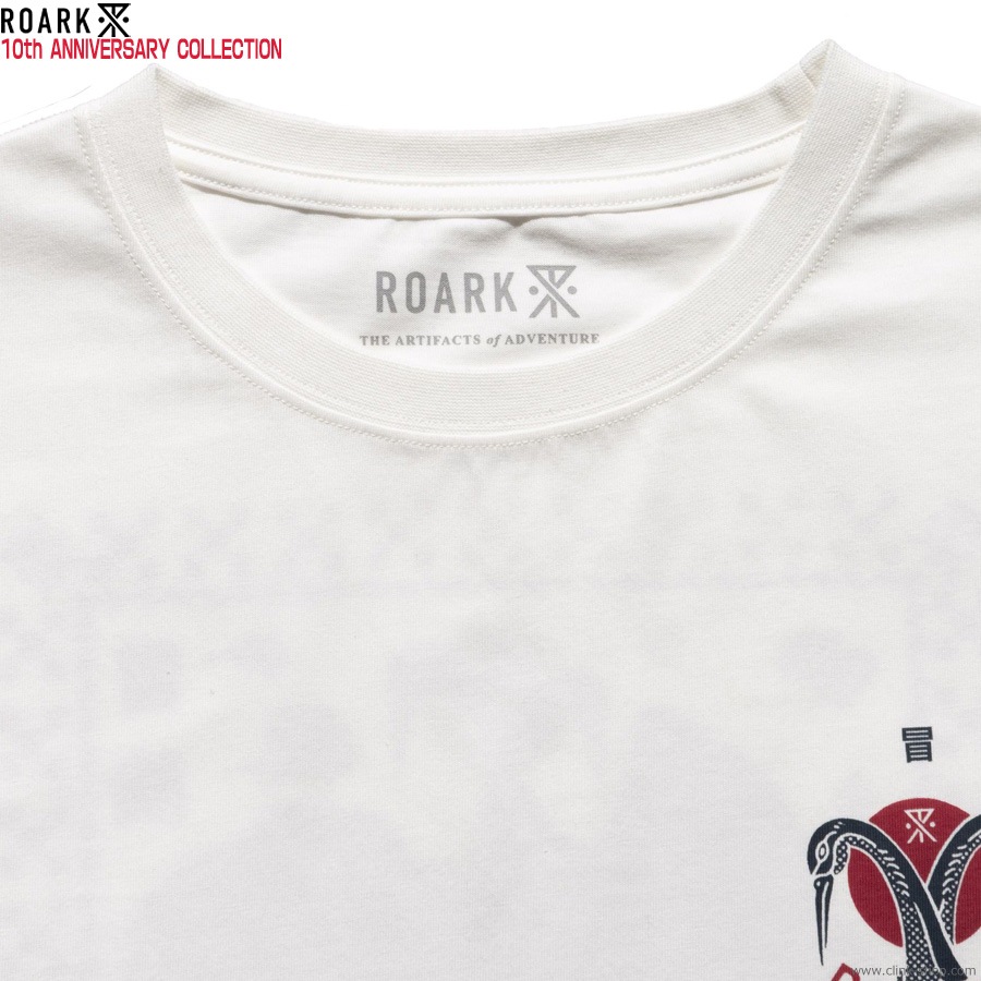 ROARK "CRANE" S/S TEE [ROARK 10th Anniversary Collection]