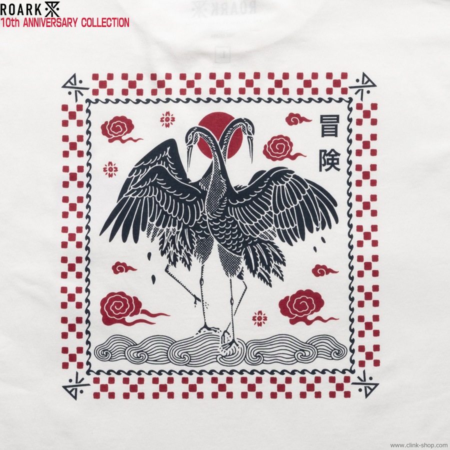 ROARK "CRANE" S/S TEE [ROARK 10th Anniversary Collection]