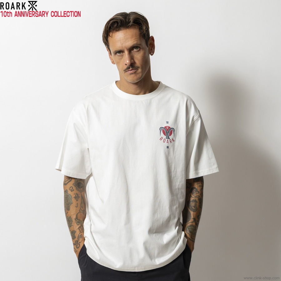 ROARK "CRANE" S/S TEE [ROARK 10th Anniversary Collection]