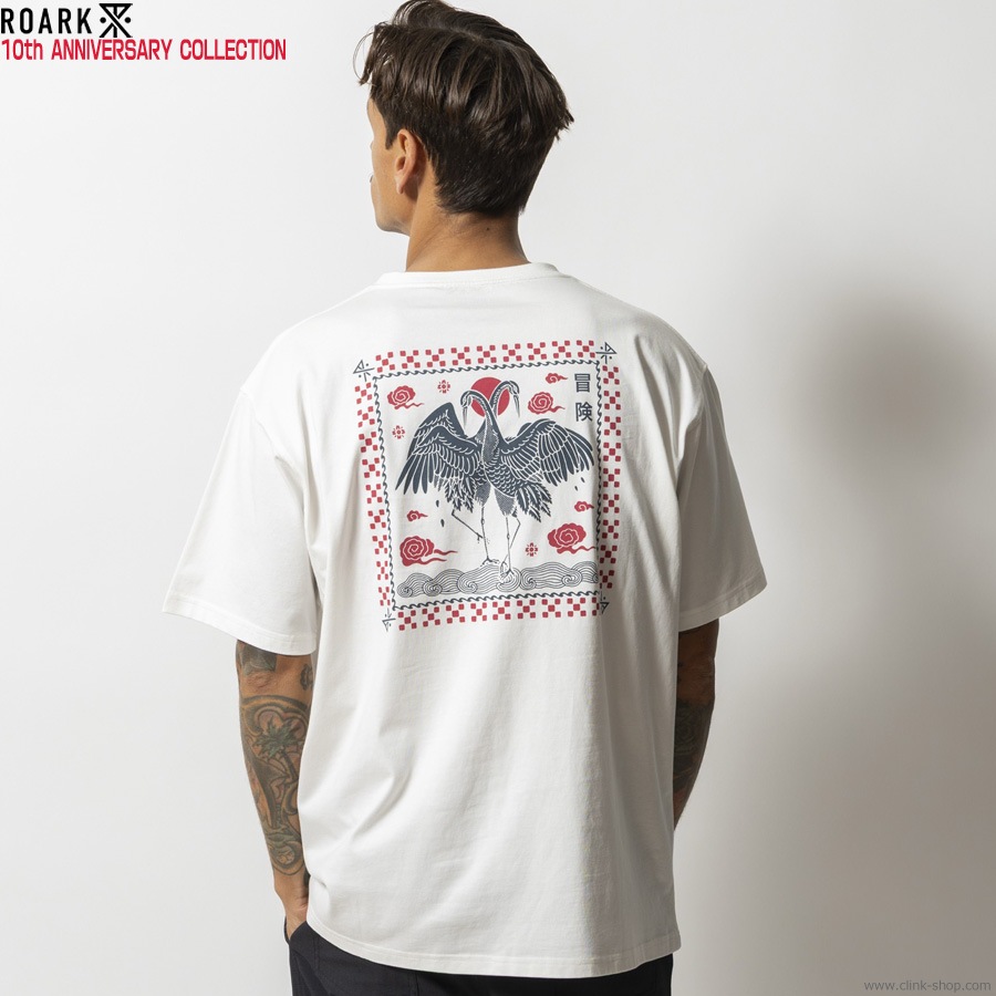 ROARK "CRANE" S/S TEE [ROARK 10th Anniversary Collection]