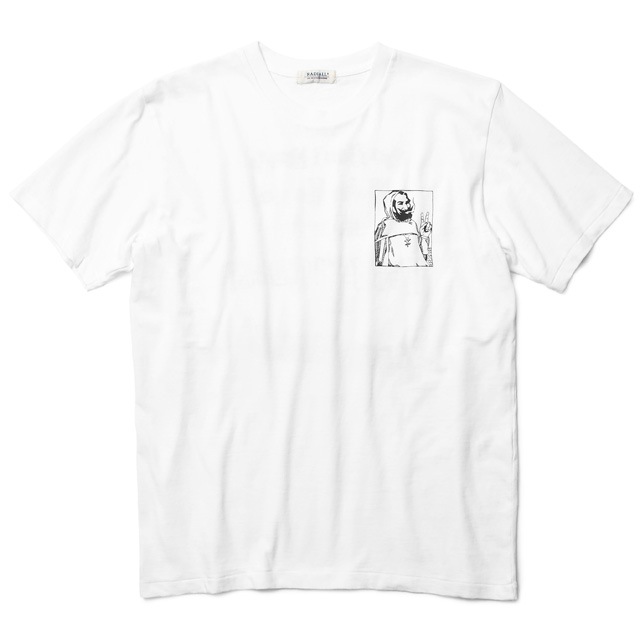 RADIALL MY AUTOMOBILE - CREW NECK T-SHIRT (WHITE)