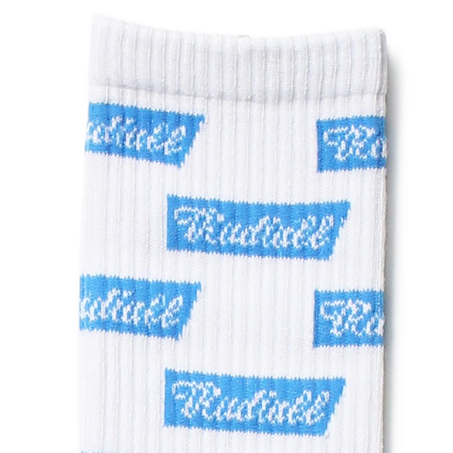RADIALL 2PAC SOX - FLAGS LONG (WHITE)