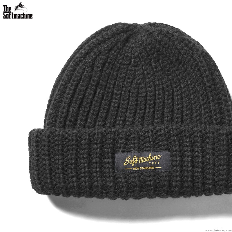 SOFTMACHINE DAILY KNIT CAP (BLACK)