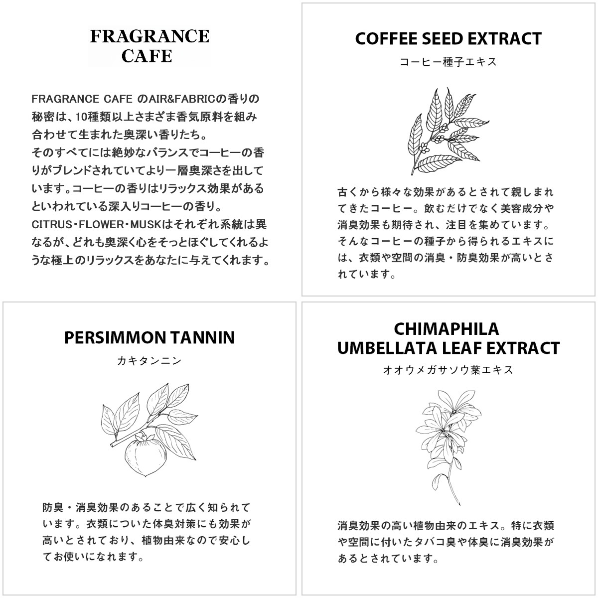 FRAGRANCE CAFE For AIR��FABRIC - Moonlight - MUSK