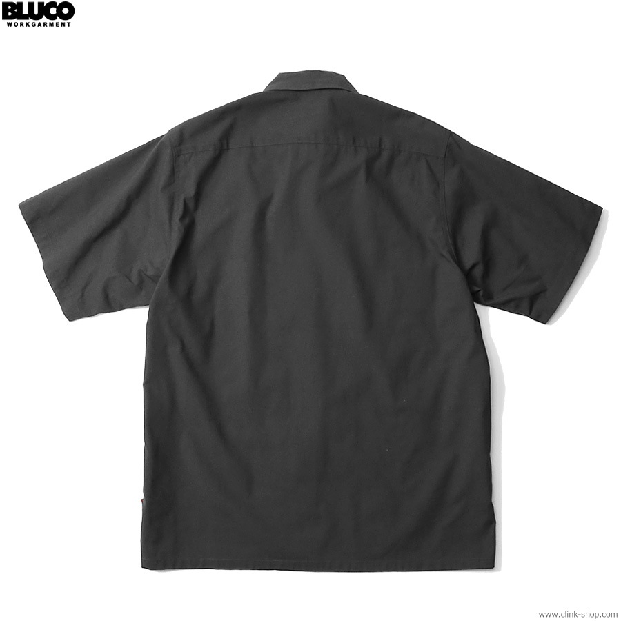 BLUCO STANDARD WORK SHIRT S/S (BLACK) [0108-3A01]