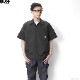 BLUCO STANDARD WORK SHIRT S/S (BLACK) [0108-3A01]