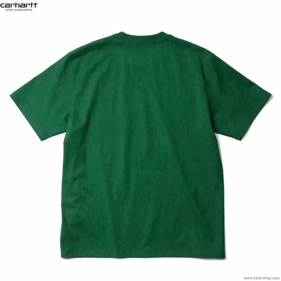 CARHARTT WIP S/S UNIVERSITY T-SHIRT (CHERVIL/WHITE)