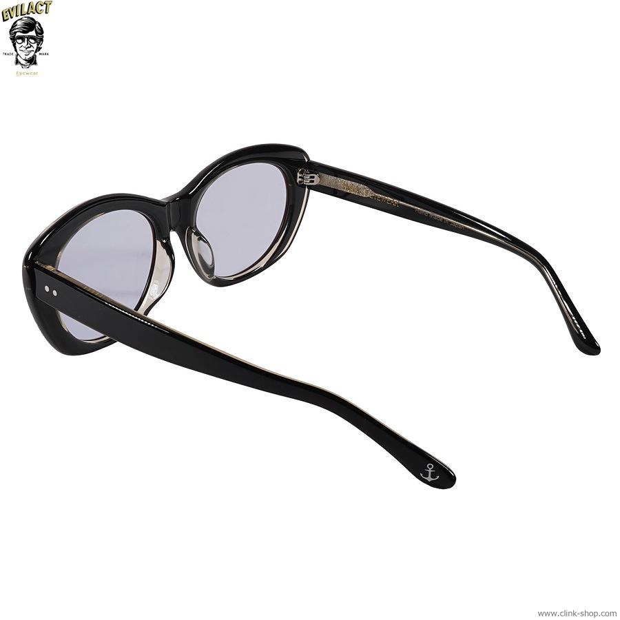 EVILACT EYEWEAR GRAYHOUND - BLACK��A.CLEAR/PHOTOCHROMIC BLUE LENS [EAE24-19-04]
