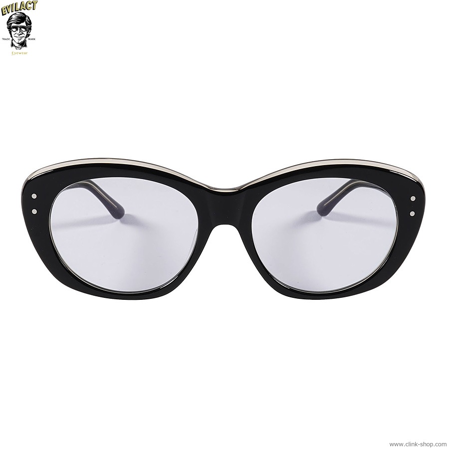 EVILACT EYEWEAR GRAYHOUND - BLACK��A.CLEAR/PHOTOCHROMIC BLUE LENS [EAE24-19-04]