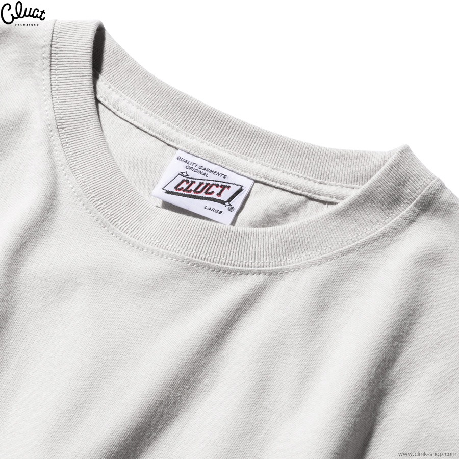 CLUCT ROSE [WIDE L/S TEE] (F.GRAY) #04866