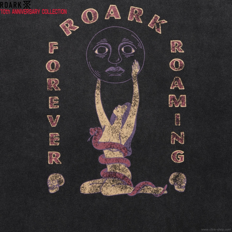ROARK "NIGHT RULE" S/S TEE [ROARK 10th Anniversary Collection]