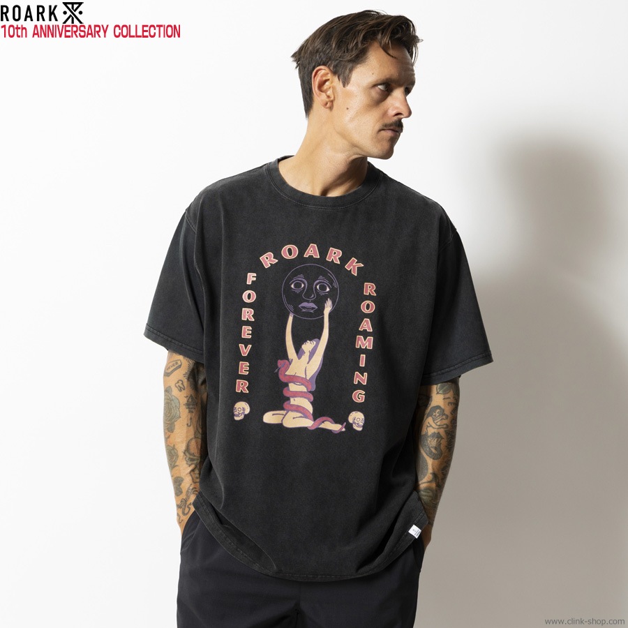 ROARK "NIGHT RULE" S/S TEE [ROARK 10th Anniversary Collection]