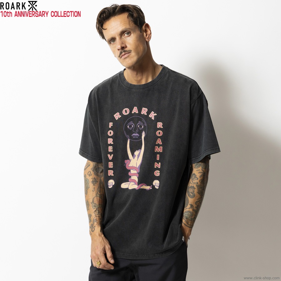 ROARK "NIGHT RULE" S/S TEE [ROARK 10th Anniversary Collection]