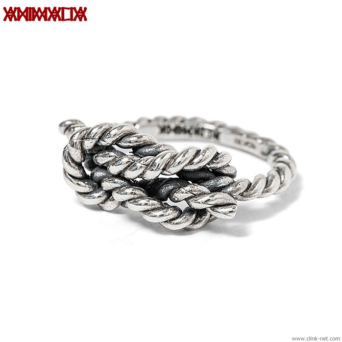 ANIMALIA REEF KNOT RING (SILVER) [AN15A-AC02]