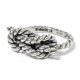 ANIMALIA REEF KNOT RING (SILVER) [AN15A-AC02]