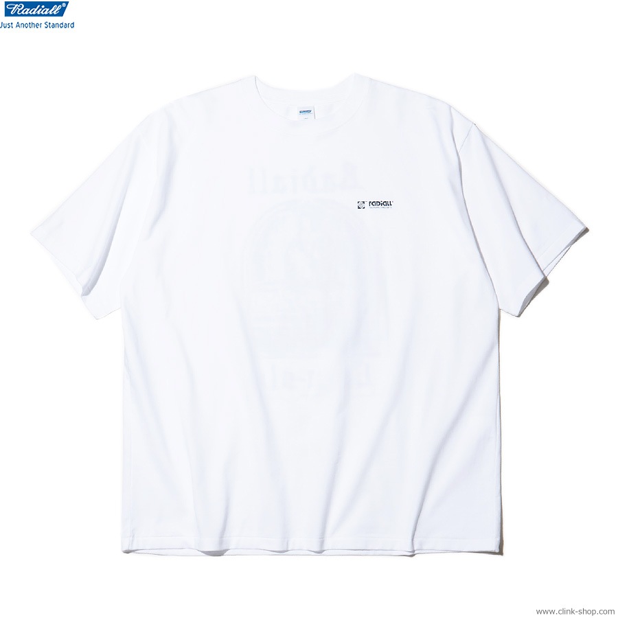 RADIALL LO-N-SLO - CREW NECK T-SHIRT S/S (WHITE) [RAD-23SS-TEE011]