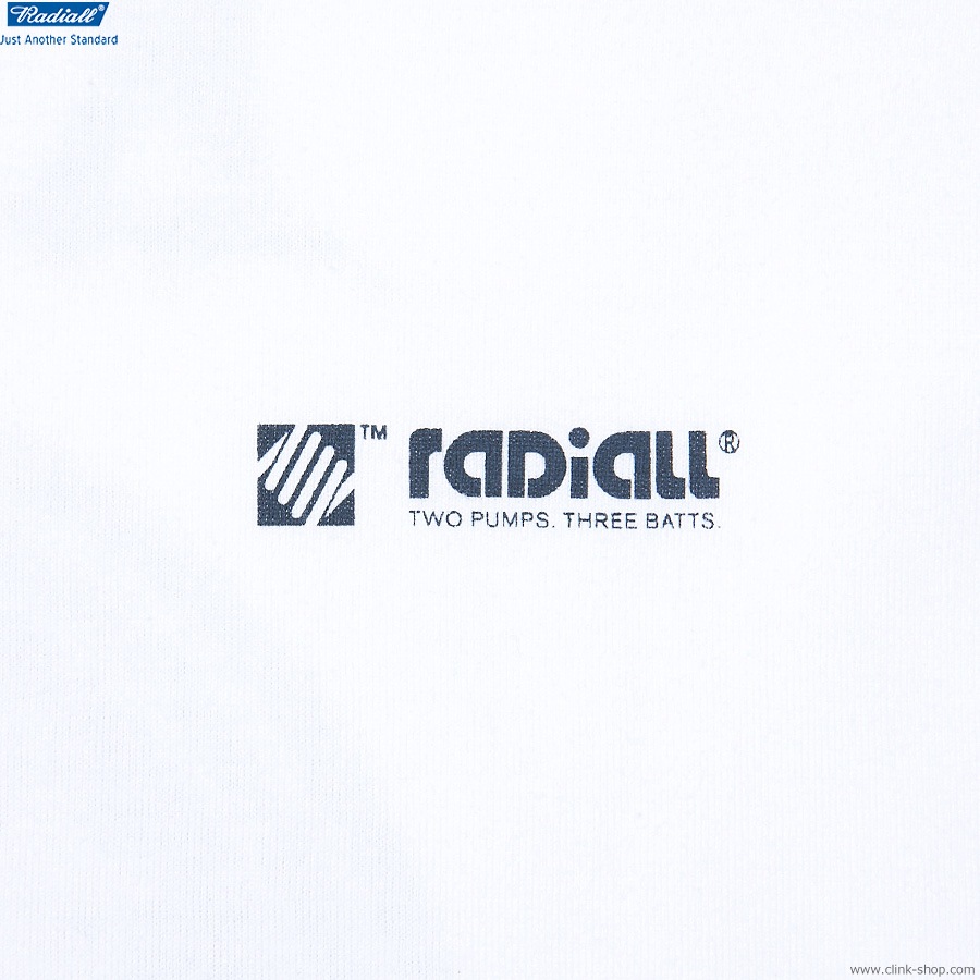 RADIALL LO-N-SLO - CREW NECK T-SHIRT S/S (WHITE) [RAD-23SS-TEE011]