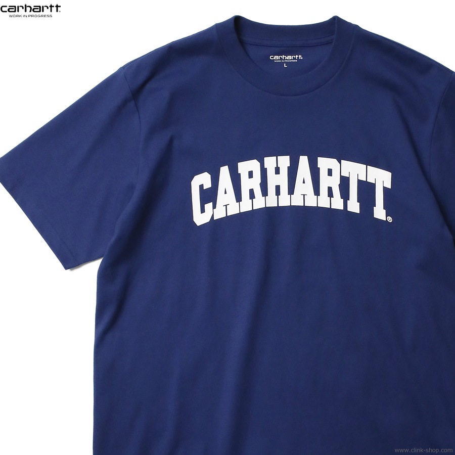 CARHARTT WIP S/S UNIVERSITY T-SHIRT (ELDER/WHITE)