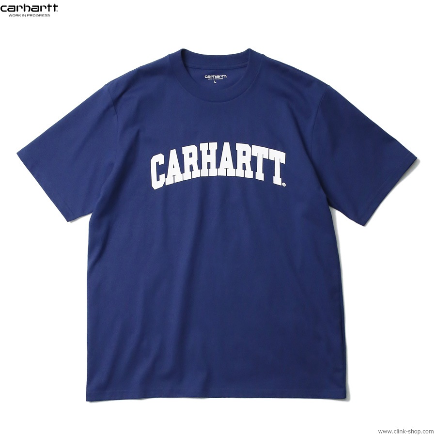 CARHARTT WIP S/S UNIVERSITY T-SHIRT (ELDER/WHITE)