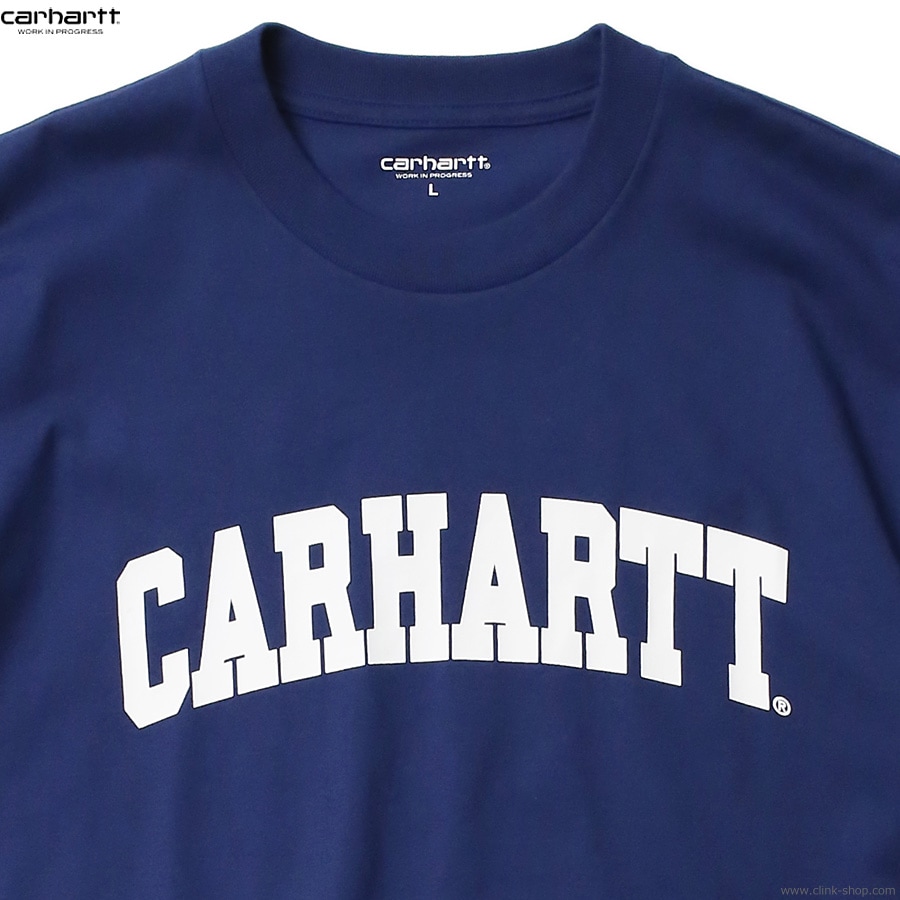 SALE 30��OFF CARHARTT WIP S/S UNIVERSITY T-SHIRT (ELDER/WHITE)
