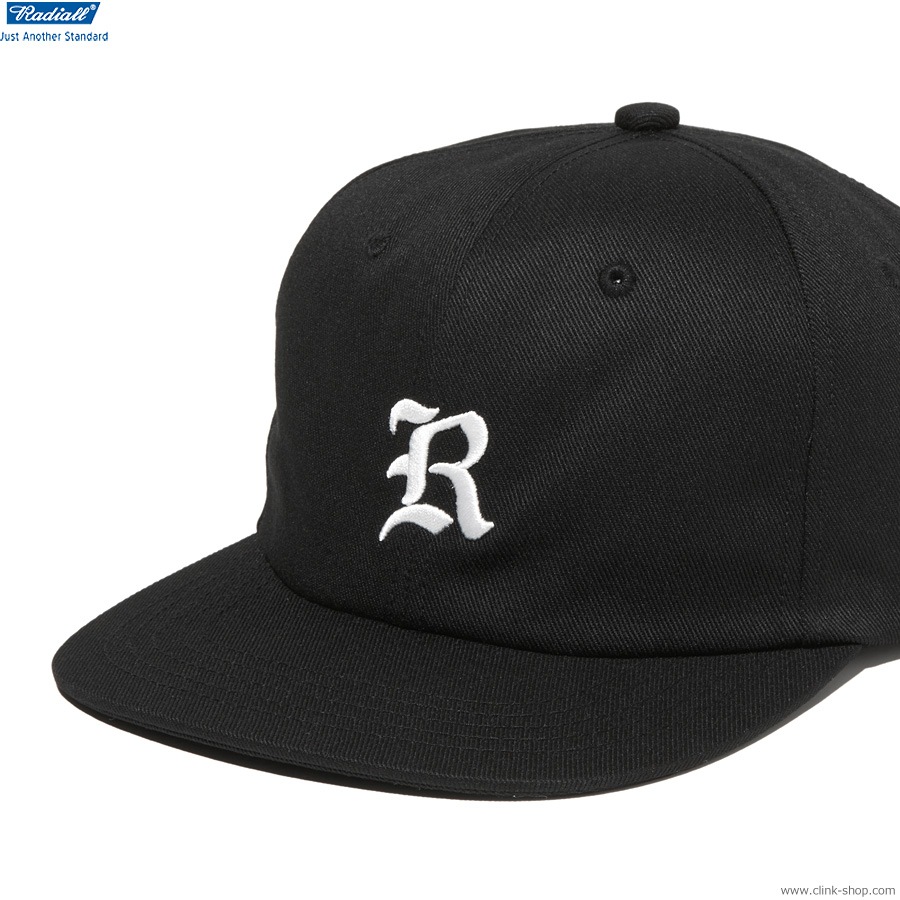 CLINK｜RADIALL CNQ BOWL - TRUCKER CAP (BLACK) [RAD-24AW-HAT-005
