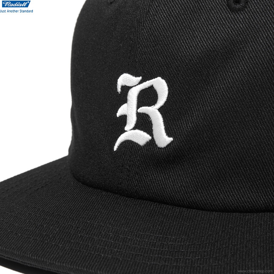 CLINK｜RADIALL CNQ BOWL - TRUCKER CAP (BLACK) [RAD-24AW-HAT-005