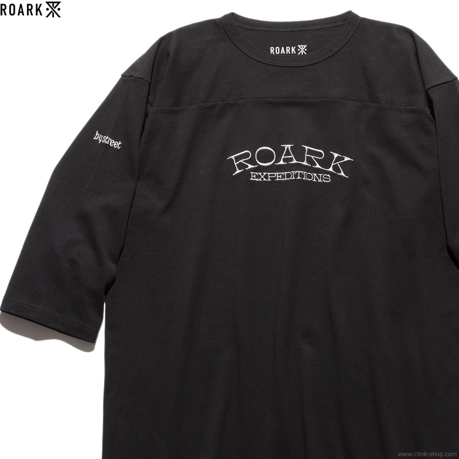 ROARK REVIVAL "EXPEDITION" 3/4 SLEEVE TEE (BLACK)
