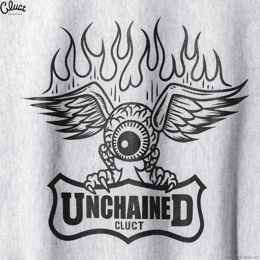 CLUCT EYEBAT [HOODIE] (ASH) #04929