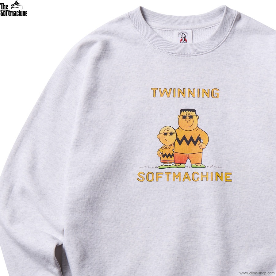 SOFTMACHINE TWINNING SWEAT (GRAY)