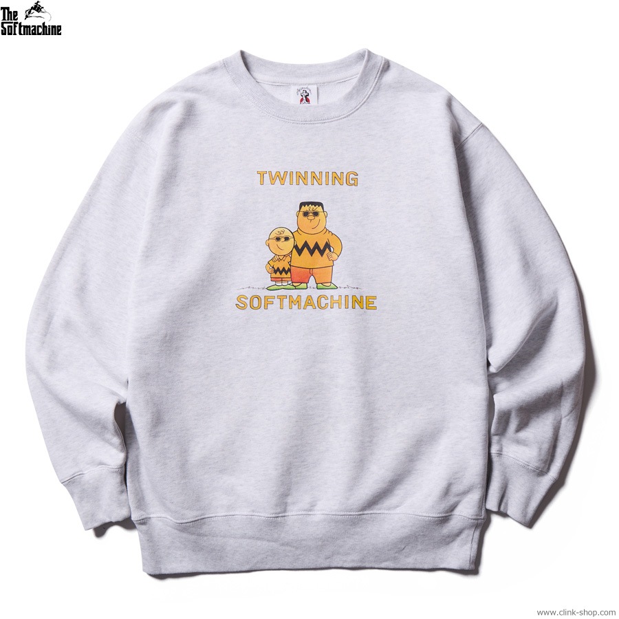 SOFTMACHINE TWINNING SWEAT (GRAY)