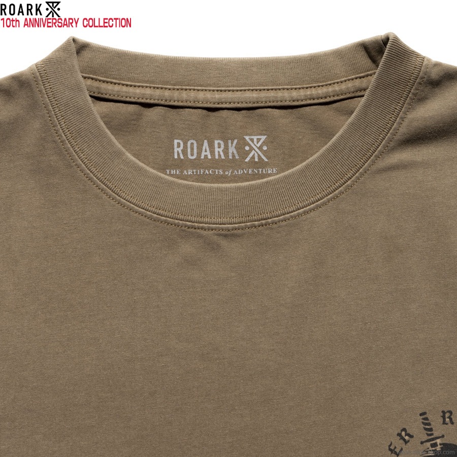 ROARK "A.O.A.R" S/S TEE [ROARK 10th Anniversary Collection]
