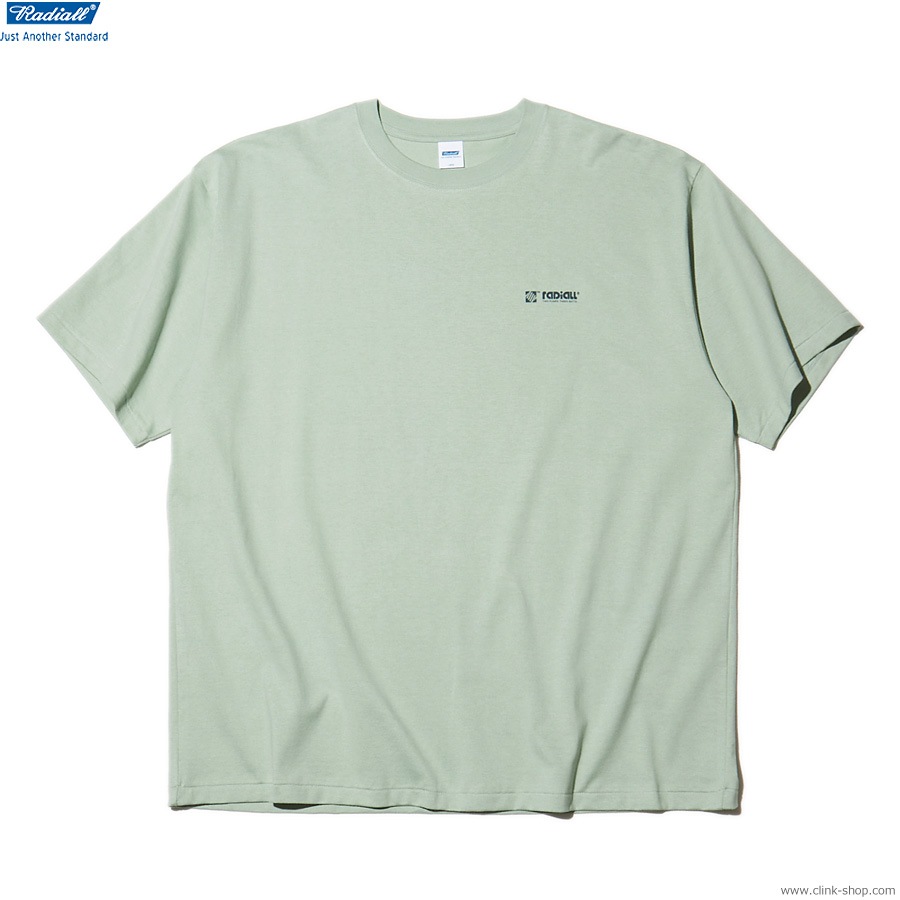 RADIALL LO-N-SLO - CREW NECK T-SHIRT S/S (SAGE GREEN) [RAD-23SS-TEE011]
