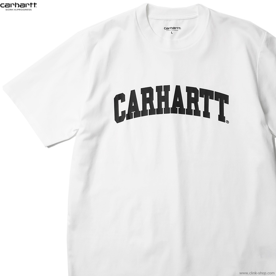CARHARTT WIP S/S UNIVERSITY T-SHIRT (WHITE)