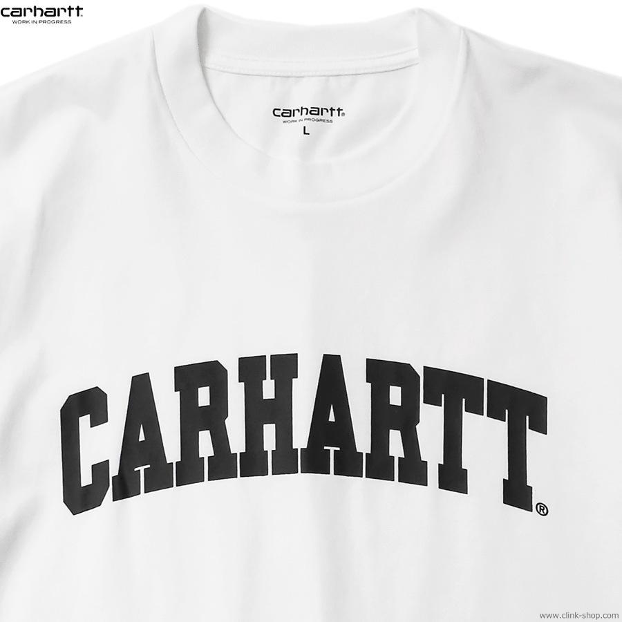 CARHARTT WIP S/S UNIVERSITY T-SHIRT (WHITE)