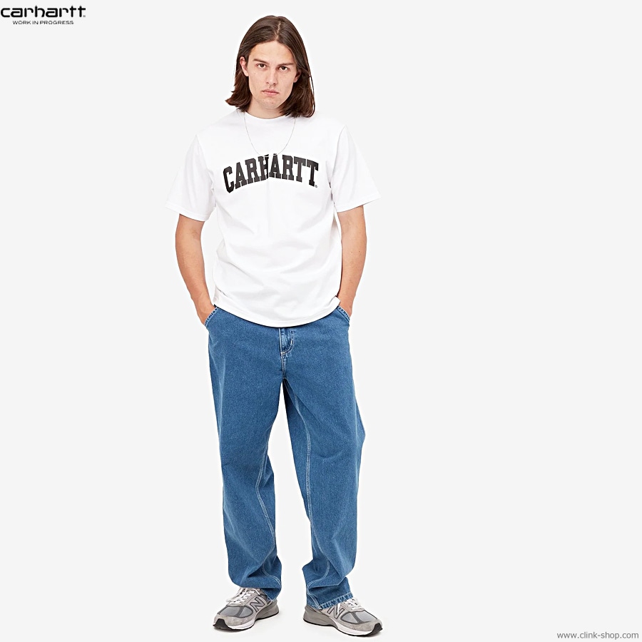CARHARTT WIP S/S UNIVERSITY T-SHIRT (WHITE)